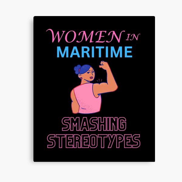 Item preview, Women in maritime smashing stereotypes designed and sold by annoying-shirts.