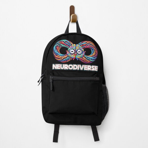 Item preview, Neurodiverse Kawaii Neurodiversity Brain and Infinity Symbol designed and sold by Mumzy2many.