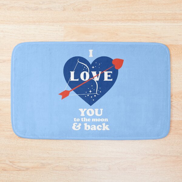 Item preview, NASA heart logo - I love you to the moon and back designed and sold by Patmo-Art.