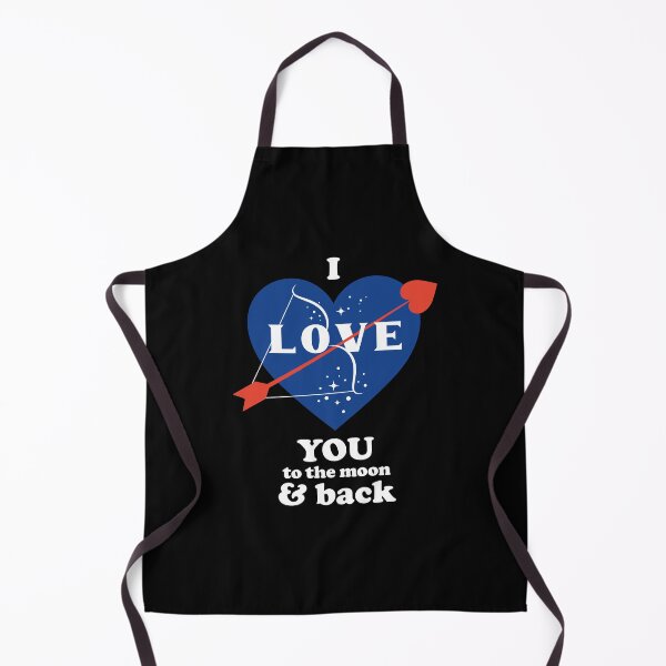Item preview, NASA heart logo - I love you to the moon and back designed and sold by Patmo-Art.
