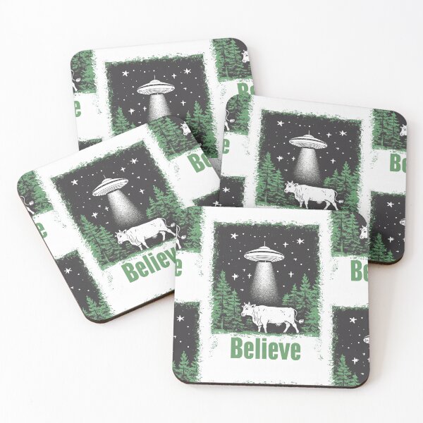 Item preview, Believe in the Cosmic Journey of the Cow designed and sold by Piotrek0001.