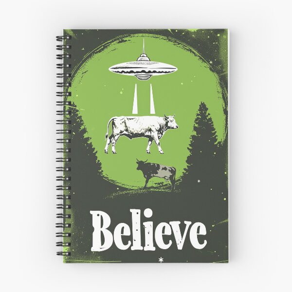Item preview, Believe in the Cosmic Journey of the Cow designed and sold by Piotrek0001.