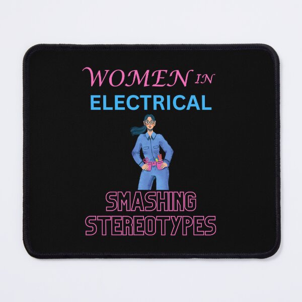Item preview, Women in electrical smashing stereotypes designed and sold by annoying-shirts.