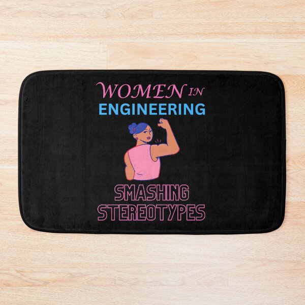 Item preview, Women in engineering smashing stereotypes designed and sold by annoying-shirts.