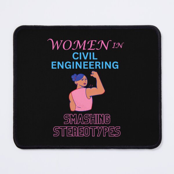 Item preview, Women in civil engineering smashing stereotypes designed and sold by annoying-shirts.