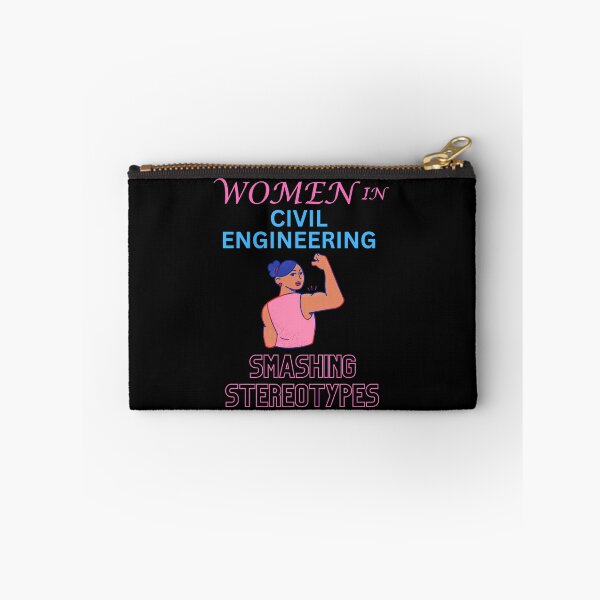 Item preview, Women in civil engineering smashing stereotypes designed and sold by annoying-shirts.