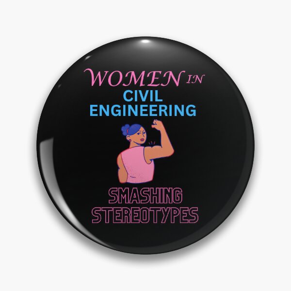 Item preview, Women in civil engineering smashing stereotypes designed and sold by annoying-shirts.