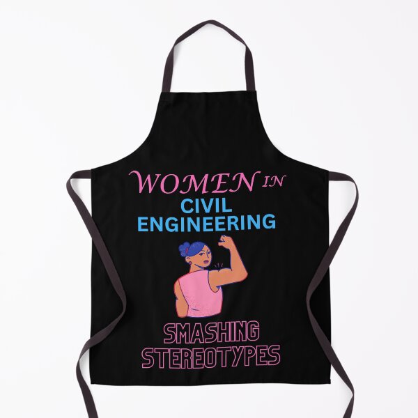 Item preview, Women in civil engineering smashing stereotypes designed and sold by annoying-shirts.