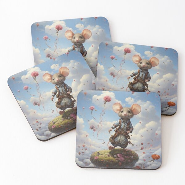 Item preview, Whimsical Skybound Mouse designed and sold by Sadia  Jannat.