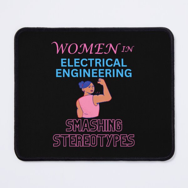 Item preview, Women in electrical engineering smashing stereotypes designed and sold by annoying-shirts.