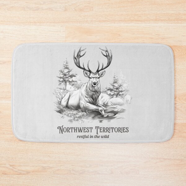 Item preview, RESTFUL IN THE WILD: CANADA DEER (NORTHWEST TERRITORIES) designed and sold by kcaandwu.