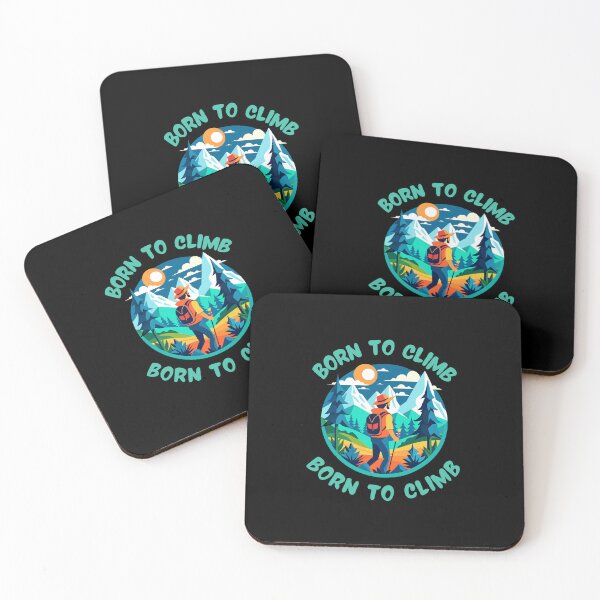 Item preview, Born to climb  designed and sold by Be-Adventurous.