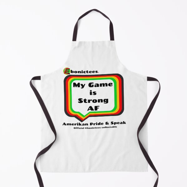 Item preview, Mi juego es fuerte AF Ebonictees frase ebónica / aave. designed and sold by Ebonictees.