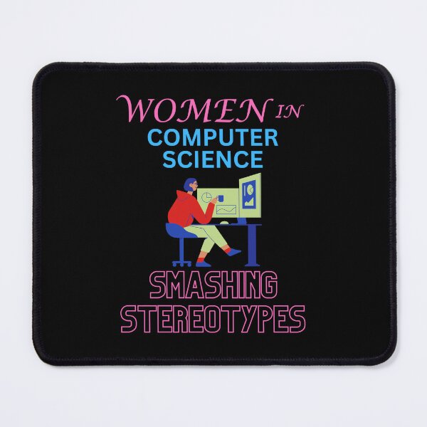 Item preview, Women in computer science smashing stereotypes designed and sold by annoying-shirts.