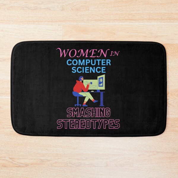 Item preview, Women in computer science smashing stereotypes designed and sold by annoying-shirts.