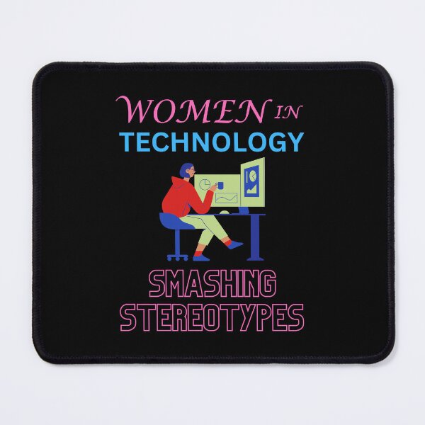 Item preview, Women in technology smashing stereotypes designed and sold by annoying-shirts.
