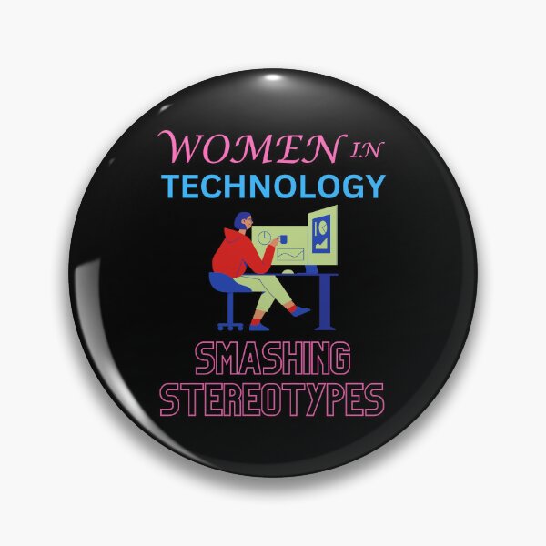 Item preview, Women in technology smashing stereotypes designed and sold by annoying-shirts.