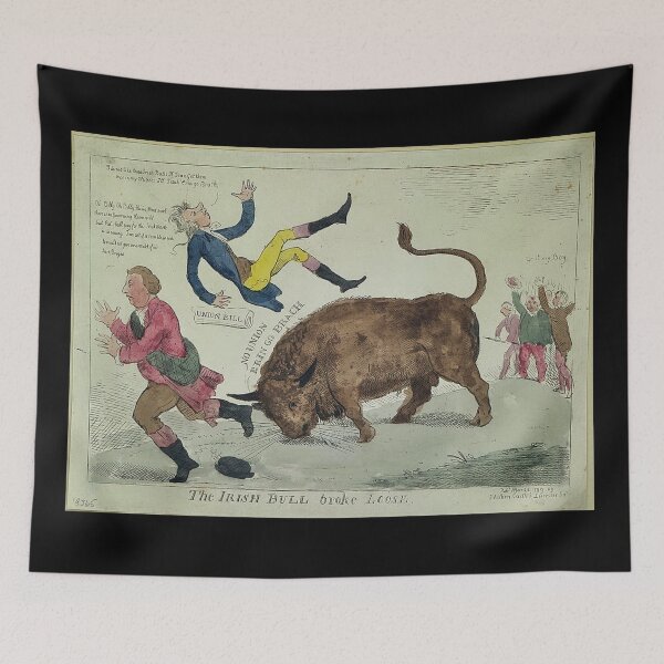 Item preview, The Irish Bull Broke Loose designed and sold by OliDesigns.