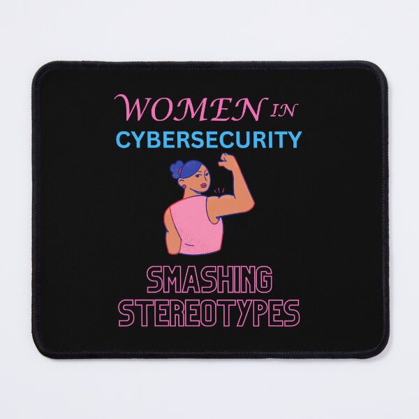 Item preview, Women in cybersecurity smashing stereotypes designed and sold by annoying-shirts.