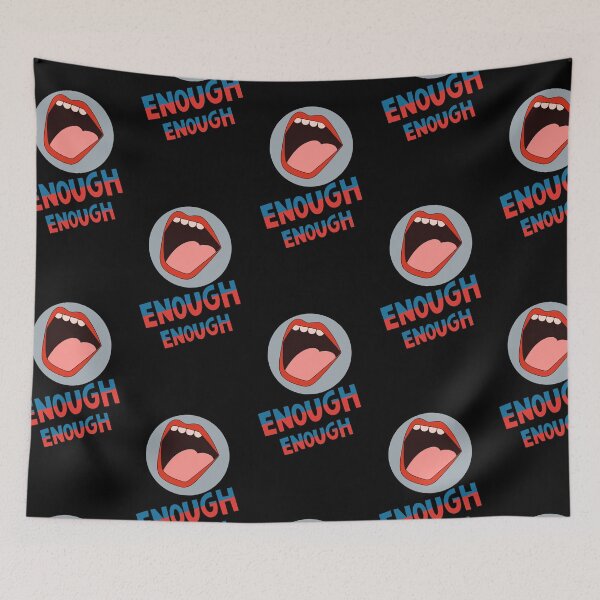 Item preview, Enough shouting mouth  designed and sold by NurzZz73.