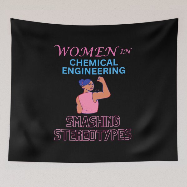 Item preview, women in chemical engineering smashing stereotypes designed and sold by annoying-shirts.