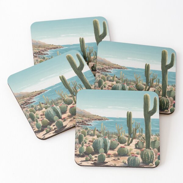 Item preview,  Sea ​​and Cactus designed and sold by Mozyden.