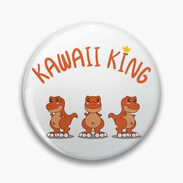 Item preview, Kawaii King T. Rex Tyrannosaurus Rex designed and sold by March90.
