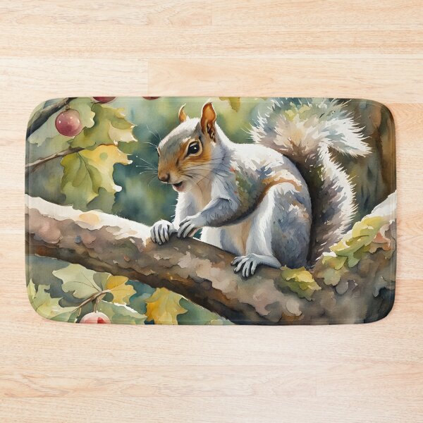 Item preview, Grey squirrel (Sciurus carolinensis) - British Wildlife designed and sold by Country-Artist.
