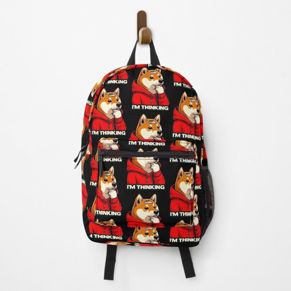 Item preview, I'm Thinking meme Shiba Inu Dog designed and sold by plushism.