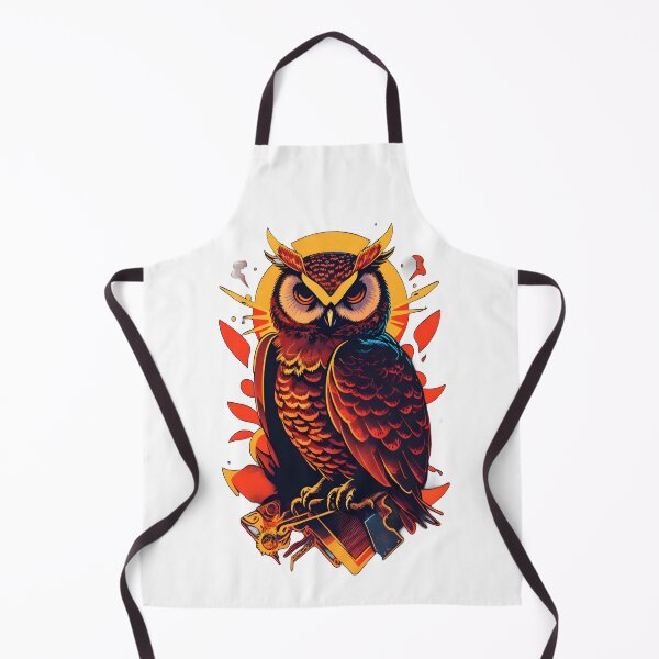 Item preview, Kneeling owl Knight designed and sold by enhan.