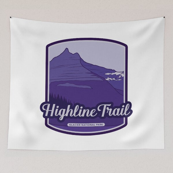 Item preview, Highline Trail - Glacier National Park designed and sold by Moritz Schwäble.