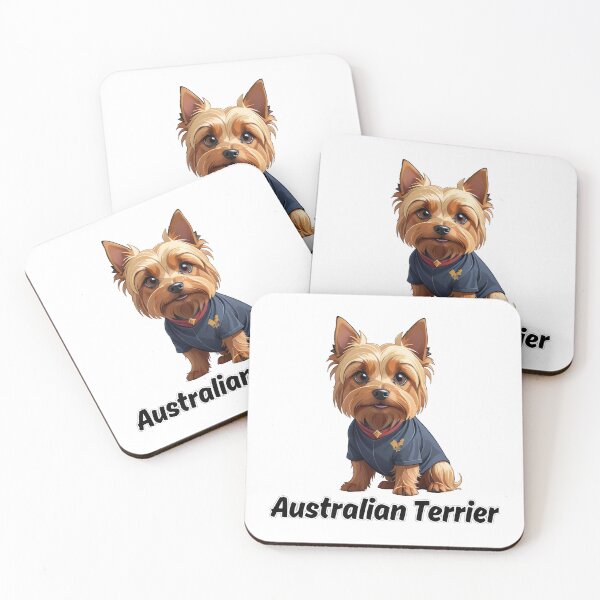 Item preview, Cute Australian Terrier designed and sold by Bilisik.