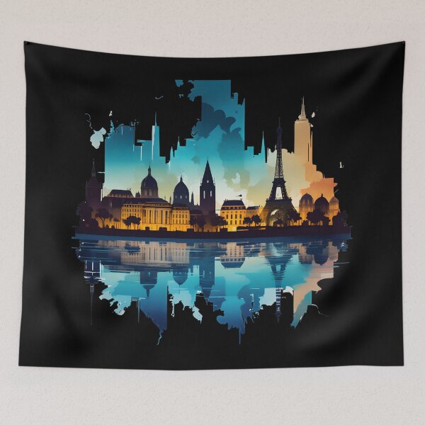 Item preview, France city scape designed and sold by ManikRaja.