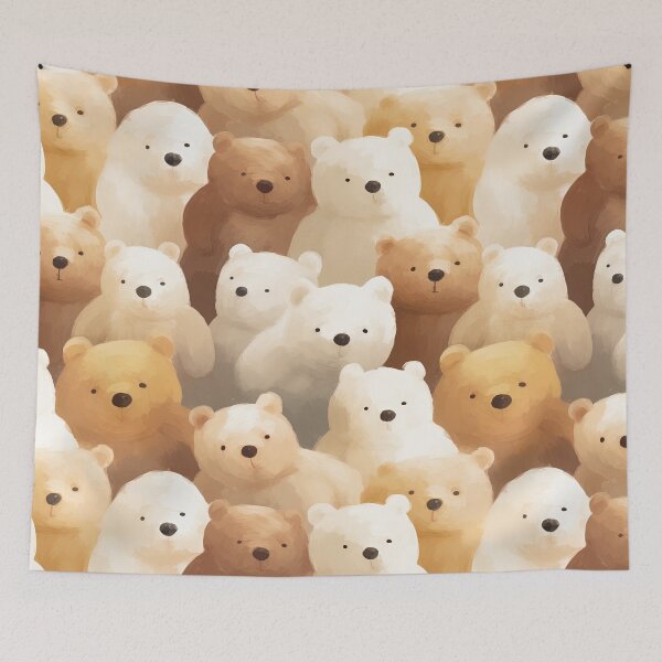 Item preview, a lot of cute bear designed and sold by WarmHeartedArt.