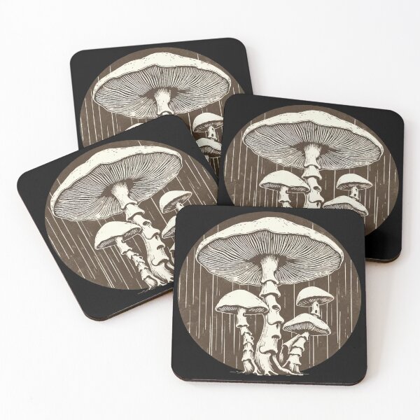 Item preview, Retro Vintage Mushroom designed and sold by TomFrontierArt.