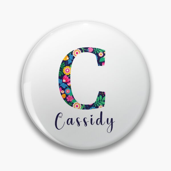 Item preview, Cassidy - Letter and flowers designed and sold by Anto59290.