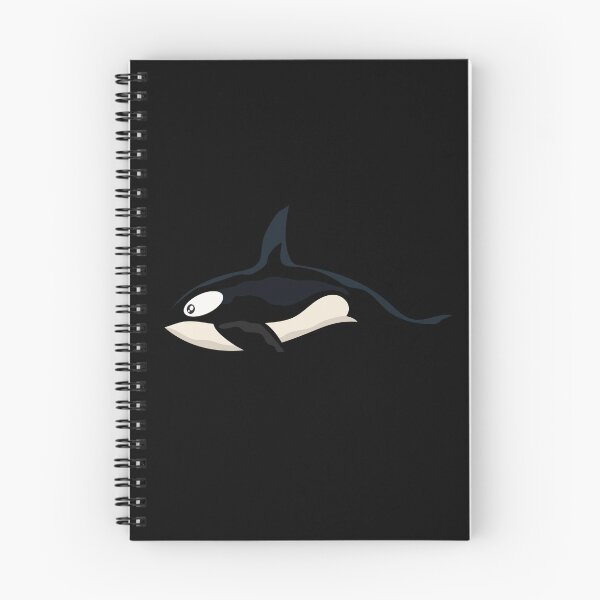 Item preview, Orca - killer whale design on black background designed and sold by messy-nessie.