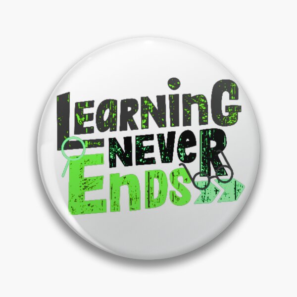 Item preview, Learnng Never Ends designed and sold by Funky  Fibers.