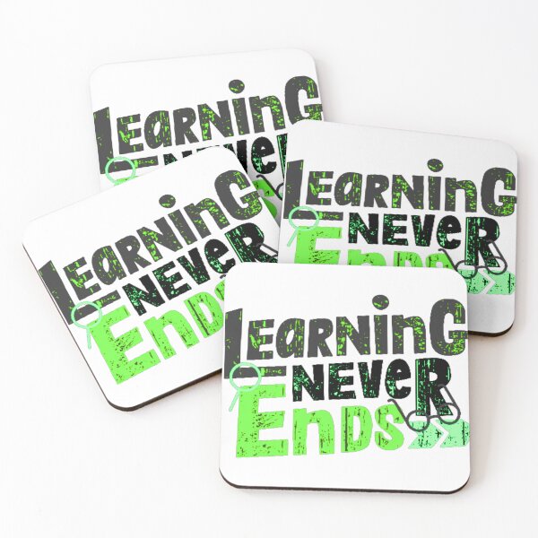 Item preview, Learnng Never Ends designed and sold by Funky  Fibers.