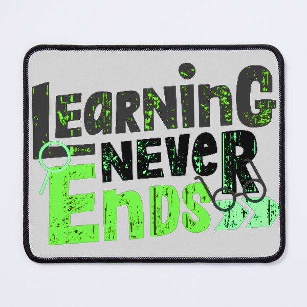 Item preview, Learnng Never Ends designed and sold by Funky  Fibers.