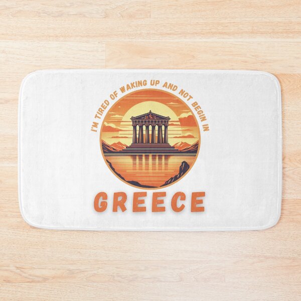 Item preview, I'm Tired of Waking Up and Not Being in Greece designed and sold by Azrora.