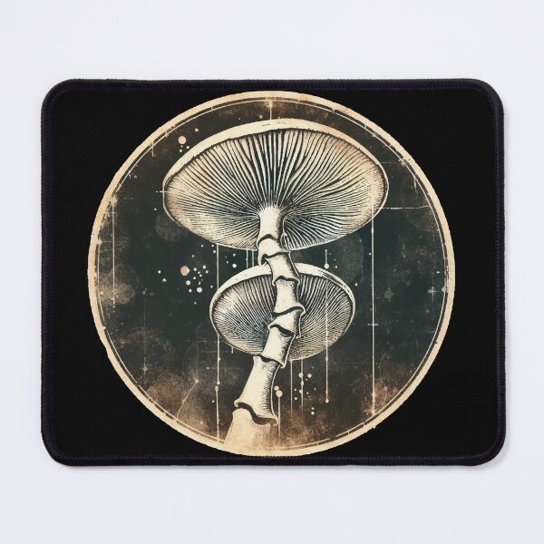 Item preview, Retro Vintage Mushroom designed and sold by TomFrontierArt.
