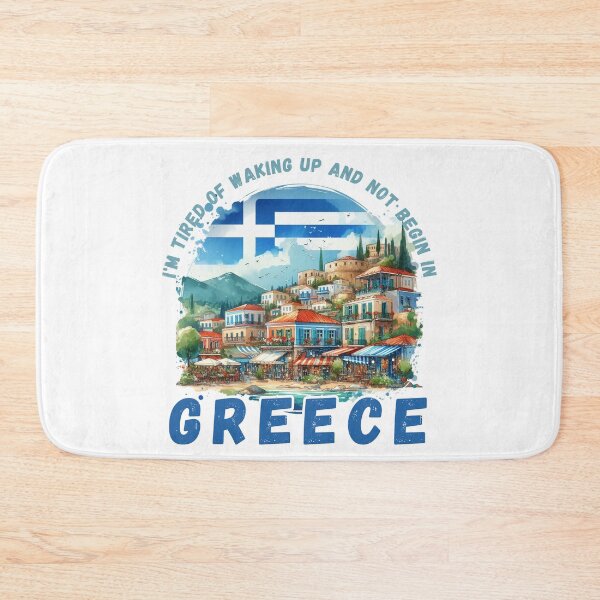 Item preview, I'm Tired of Waking Up and Not Being in Greece designed and sold by Azrora.