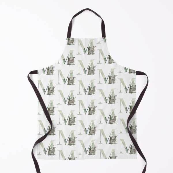 Item preview, Watercolor forest letter M.  designed and sold by tapilipa.