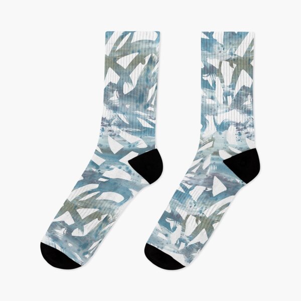 Item preview, Brush strokes blue free	 designed and sold by Alessandro Remo Mazzoni Remotextiles.