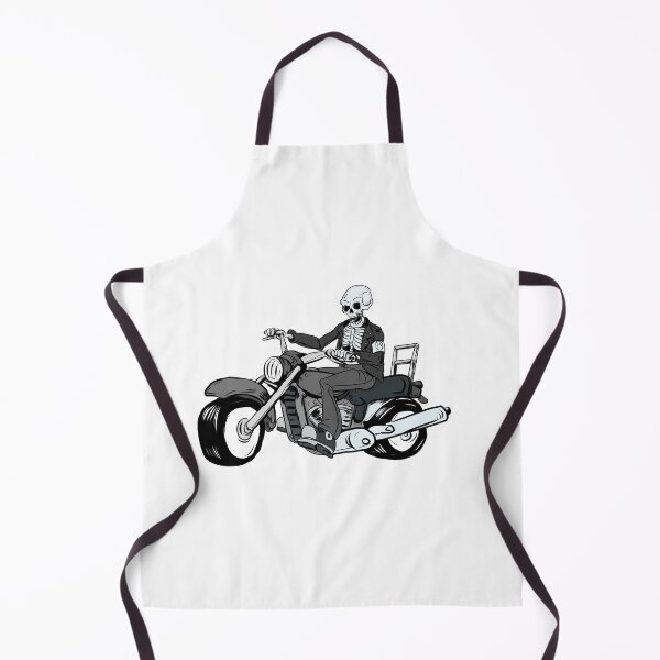 Item preview, Skeleton Man riding a motorbike designed and sold by SilentlyRob668.