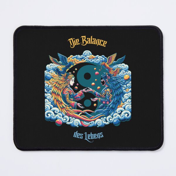 Item preview, The balance of life. Design with a meaningful saying in German designed and sold by Pflugart.