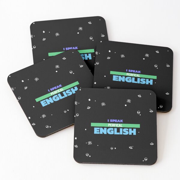 Item preview, I Speak English Perfical designed and sold by PrettyDanny.