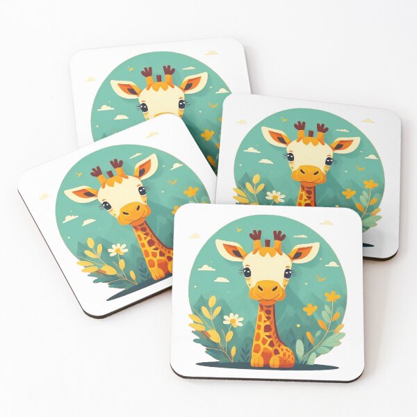 Item preview, linda ilustración de jirafa designed and sold by Creative_verse108.