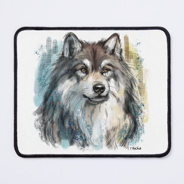 Item preview, Wolf designed and sold by TraceyMackieArt.